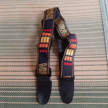 새상품급 YAMAHA 기타 스트랩 나가부치 츠요시 사용