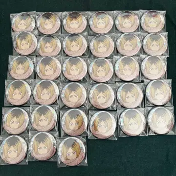 하이큐 OFD 캔뱃지 코즈메 켄마 홀로그램 33개