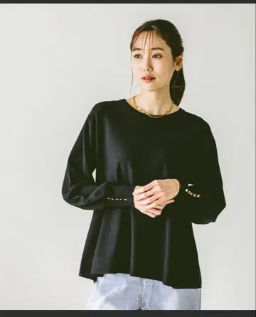 택 포함 새상품 GLOBAL WORK 깔끔 페플럼 풀오버 L