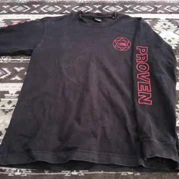 THE NORTH FACE 블랙 긴팔 티셔츠