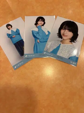 노기자카46 브로마이드 카라 부착 코디 컴프 하야시 루나