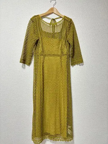 릴리 브라운 (레어) 빈티지 레이스 드레스