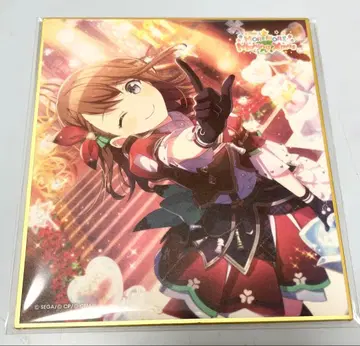 프로세카 하나사토 미노리 미니 색지 크리스마스 17B