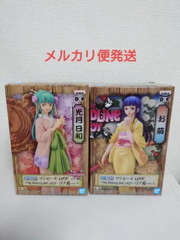 원피스 코즈키 히요리 오키쿠 피규어 세트