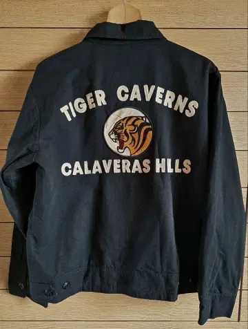 Backers 바커스 남성용 자켓 블랙 타이거