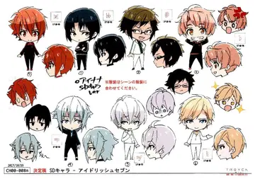 아이돌리쉬 세븐 설정 자료 95장