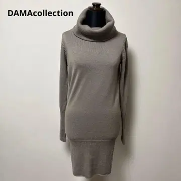 다마 컬렉션 니트 원피스 이탈리아 울 100% M
