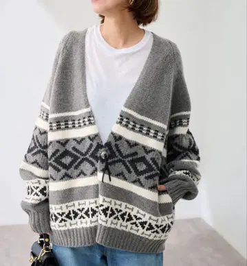 FRAMeWORK 자카드 가디건