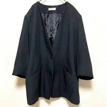 corbeau 노카라 자켓 블랙 빅 사이즈 LL 포멀