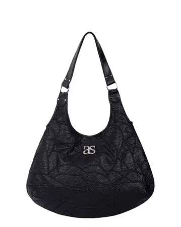 Ason 로고 숄더백 블랙