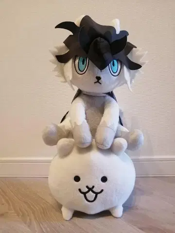 냥코 대전쟁 어린 짐승 가오 냥코 대 상점 봉제 인형 M