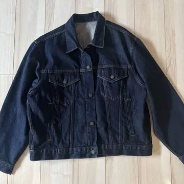 GU 다크 블루 데님 자켓 G XL