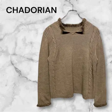 차도리안 긴팔 M 사이즈 니트 스웨터 모 95% 레귤러 기장 M