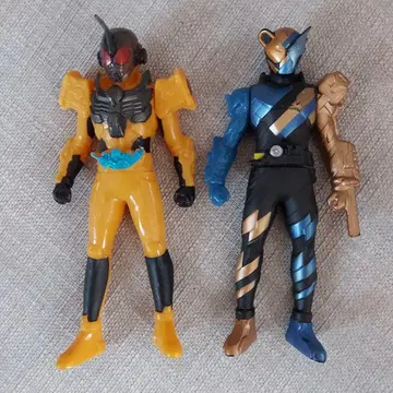 특촬물 피규어 가면라이더 소프트 비닐 피규어 2체 세트