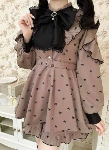 ROJITA 리본 무늬 셋업