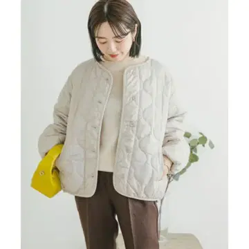 ITEMS URBAN RESEARCH 표주박 퀼트 충전솜 블루종