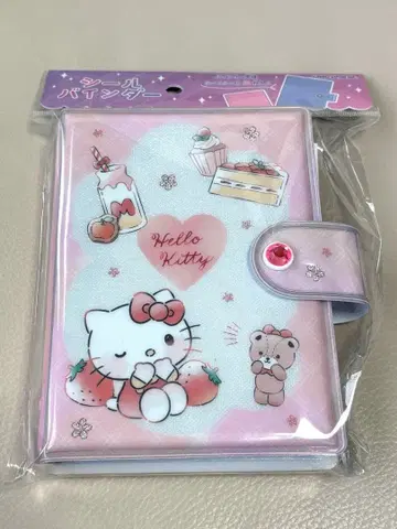 [ 당일 발송 ] 산리오 헬로키티 씰 씰 바인더 미개봉 새상품