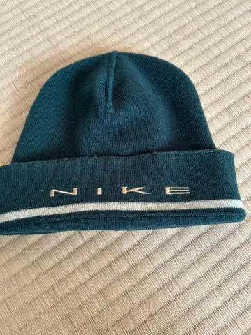 90s NIKE 자수 리버서블 니트 모자 빈티지