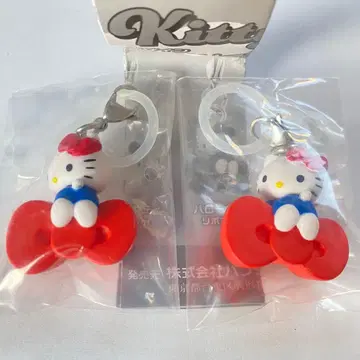 헬로키티 아메리칸 디자인 메지루시 액세서리 리본 2개 세트