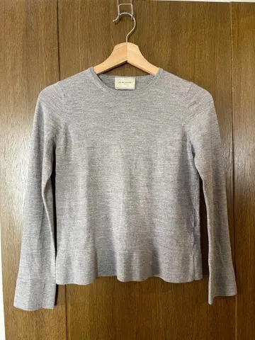 유나이티드 애로우즈 UNITED ARROWS 그레이 울 니트 긴팔