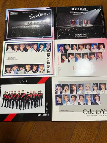 SEVENTEEN 6세트 DVD