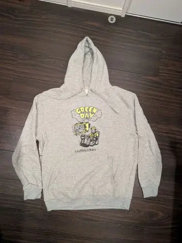 GREEN DAY 그린 데이 후드티 XL 그레이