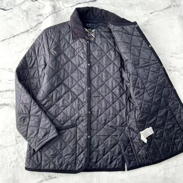 라벤햄 퀼팅 자켓 덴함 다이아몬드 네이비 영국제