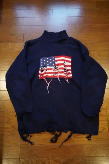 Liz Claiborne 영국제 성조기 grange Boro 니트