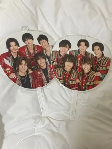 King & Prince 부채 2장 세트