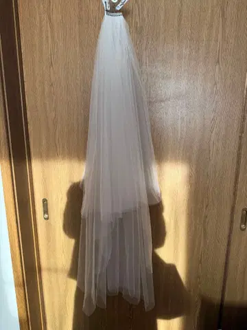 타카미 브라이덜 라메 베일 숏 베일 1m