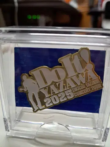 YAZAWA 2025 콘서트 투어 핀 배지