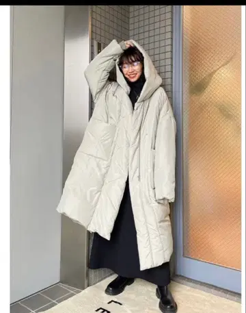 searoomlynn 시루무린 BackSwallow 롱 다운 코트