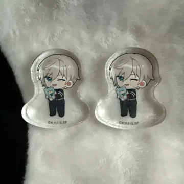 히이라기 신야 아크릴 블록 2개 세트