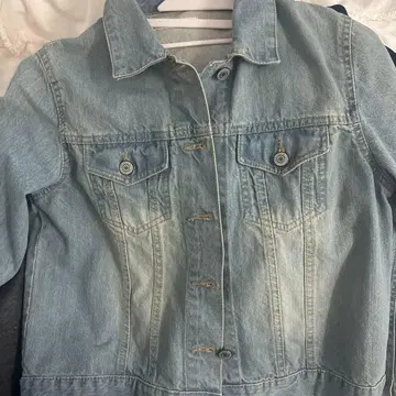 라이트 블루 데님 자켓