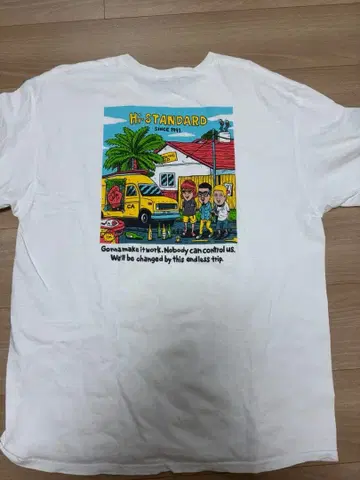 하이 스탠다드 T 셔츠 XL Hi-STANDARD 하이스타