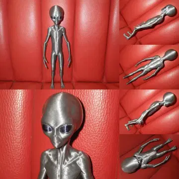 우주인 에이리언 피규어 인형 입상 53 그레이 UFO 로즈웰 사건