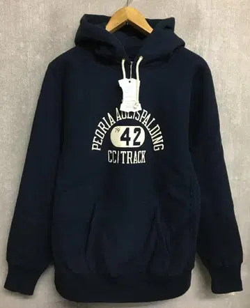 웨어하우스 새상품급 택 포함 484 PEORIA 칼리지 프린트 후드티