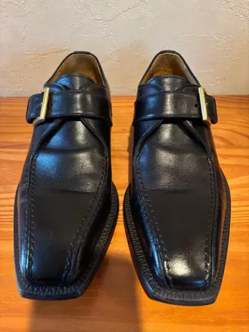 Titlo 클래식 블랙 가죽 드레스 슈즈 41