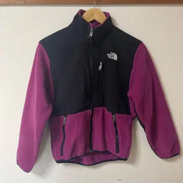 THE NORTH FACE 플리스 자켓 XS 블랙/퍼플