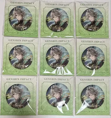 원신 알하이탐 캔뱃지