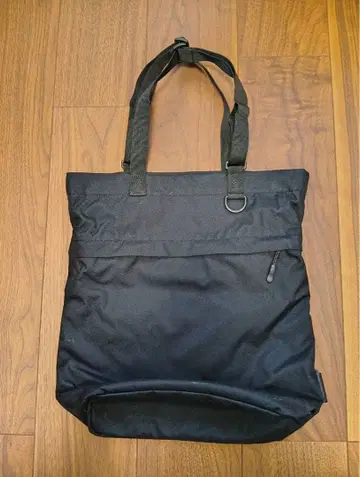 스노우피크 블랙 토트백