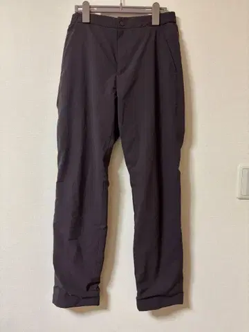 유니클로 웜 팬츠 히트텍 웜 이지 팬츠 다크 퍼플 S