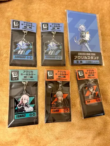 [ 미개봉 ] 젠레스 존 제로 아크릴 스탠드 아크릴 키링