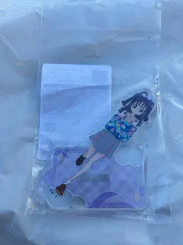 반짝반짝 란란 페스타 한정판 보라색 비 마음 큐어큐어 아크릴 스탠드