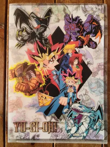 도에이 애니메이션 [유희왕] 초기 클리어 파일 A4 사이즈