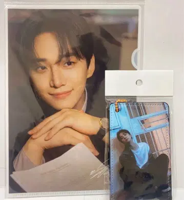 2PM 준호 클리어 파일 1장 패스 케이스 1개