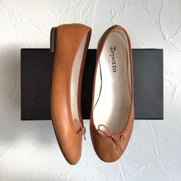 레페토 발레 슈즈 샌드 브라운 캐러멜