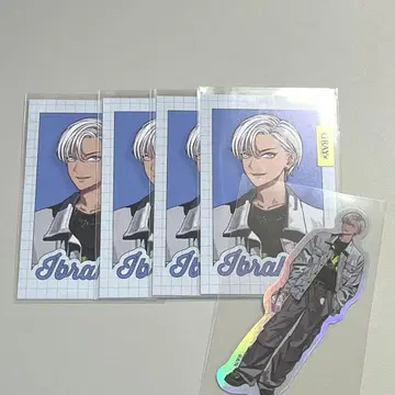 니지산지 GLAY x ACCENT 이브라힘 폴라로이드 스티커