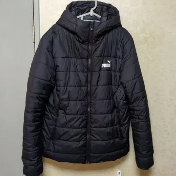 PUMA 블랙 다운 자켓 L 사이즈
