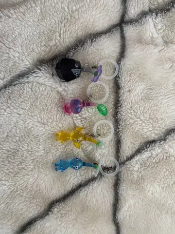 피크민 표식 키링